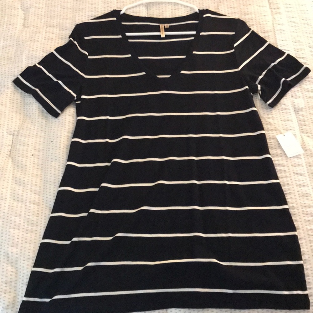 Black & White striped Banana Republic T-shirt